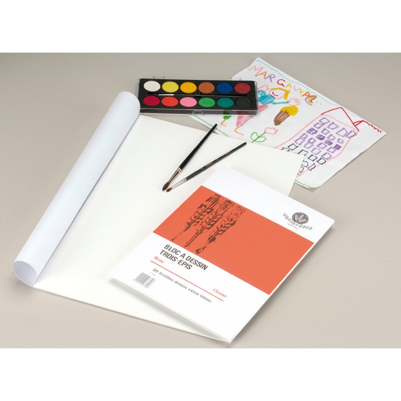 GPV drawing pad A4, white